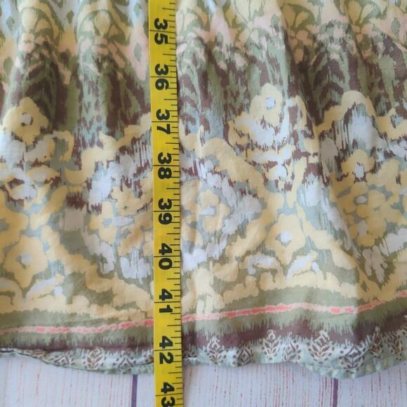 Sonoma pastel empire waist midi sleeveless dress sz S - Picture 6 of 7